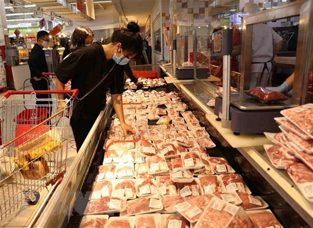 Nhập khẩu thịt lợn tăng hơn 300% so với cùng kỳ năm 2019